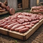 Доставка фермерского мяса включает свинину, говядину, кур и колбасы