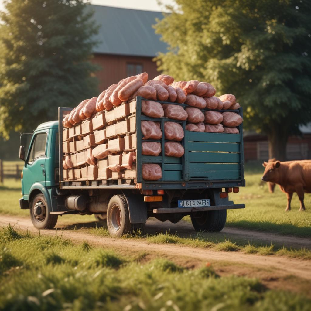 Доставка фермерского мяса включает свинину, говядину, кур и колбасы - изображение 2