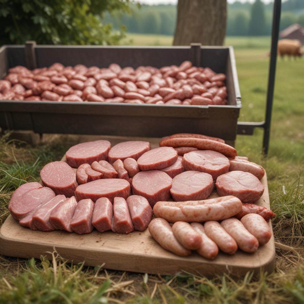 Доставка фермерского мяса включает свинину, говядину, кур и колбасы - изображение 3